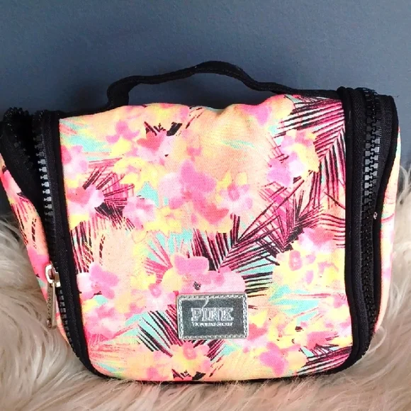Pink Victoria's Secret Travel Makeup Bag - Picture 1 of 16